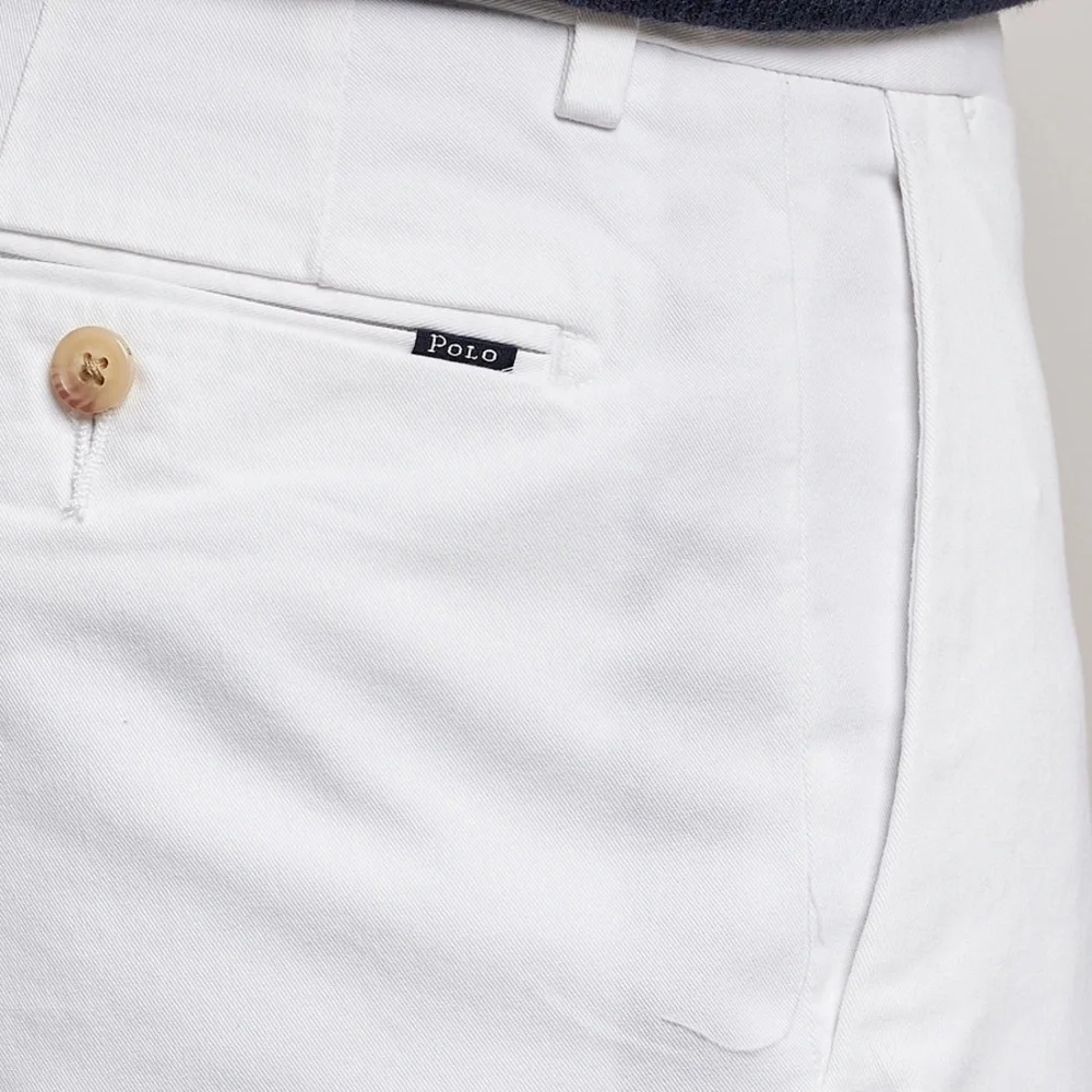 Polo Ralph Lauren Tailored Slim Fit Shorts White - Picture 5 of 10